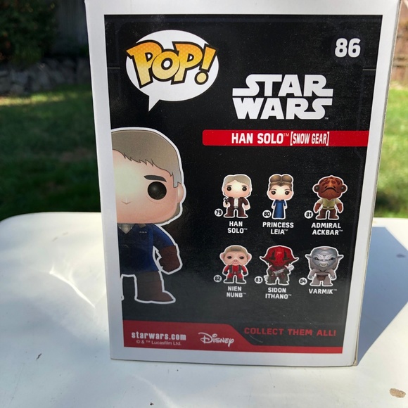 VAULTED: Funko Pop Han Solo (Snow Gear) 86 - Picture 3 of 4